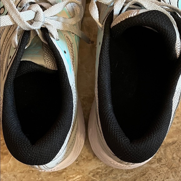 Saucony Cohesion 13 Sneaker Athletic Shoes in Light Gray and Mint - Size 9 - Picture 11 of 11